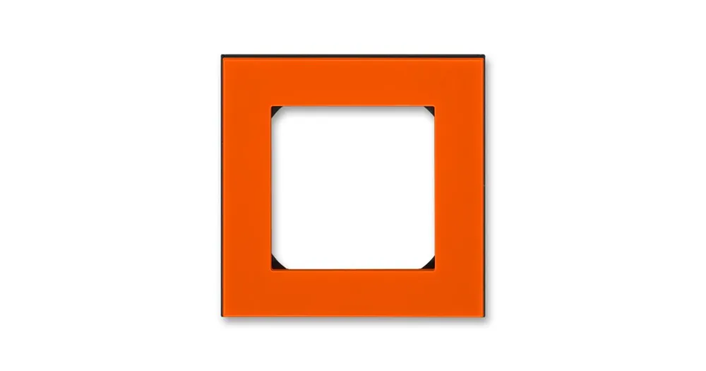 ABB 3901H-A05010 66 LEVIT Rámeček jednonásobný oranžová/kouřová černá Originální