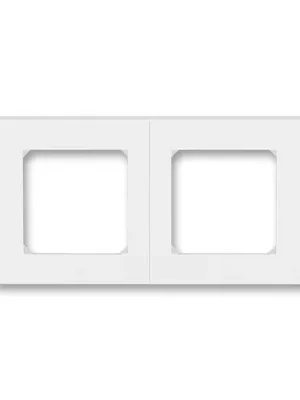 ABB 3901H-A05020 01 LEVIT Rámeček dvojnásobný, vodorovná i svislá montáž bílá/ledová bílá Autentický