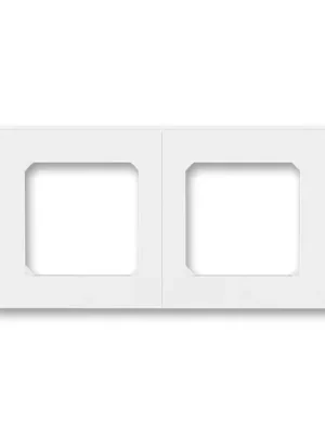 ABB 3901H-A05020 03 LEVIT Rámeček dvojnásobný, vodorovná i svislá montáž bílá/bílá Ihned K Objednání