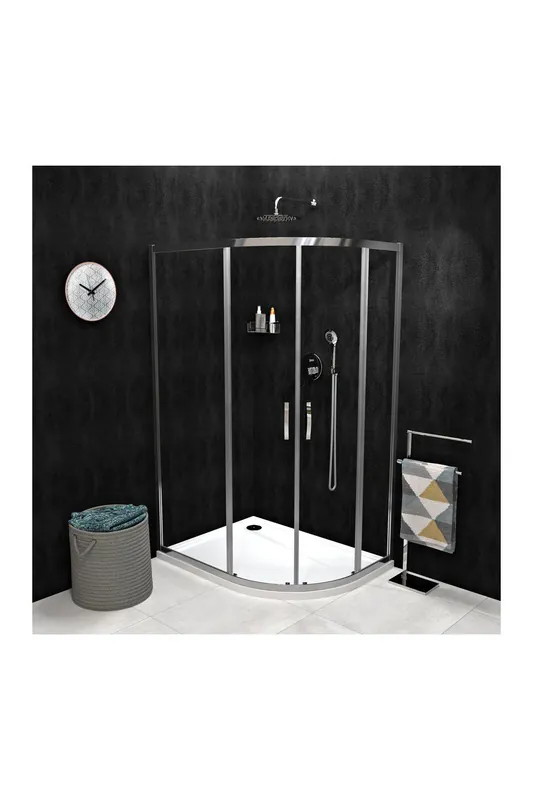 Značkový Gelco, SIGMA SIMPLY čtvrtkruhová sprchová zástěna 1000x800 mm, R550, L/R, čiré sklo, GS1080 <span class="product-appendix"> + při platbě převodem sleva</span>