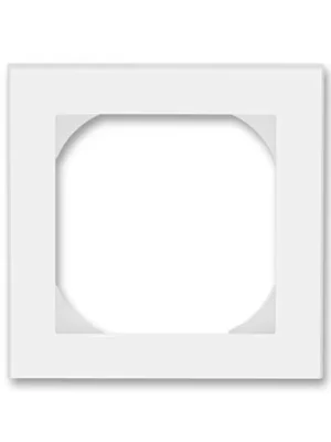 ABB 3901H-A05510 01 LEVIT Rámeček jednonásobný s otvorem 55x55 bílá/ledová bílá Časově Omezené