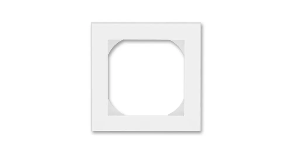 ABB 3901H-A05510 01 LEVIT Rámeček jednonásobný s otvorem 55x55 bílá/ledová bílá Časově Omezené