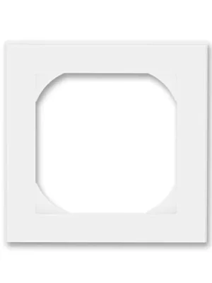 ABB 3901H-A05510 03 LEVIT Rámeček jednonásobný s otvorem 55x55 bílá/bílá Ihned K Objednání