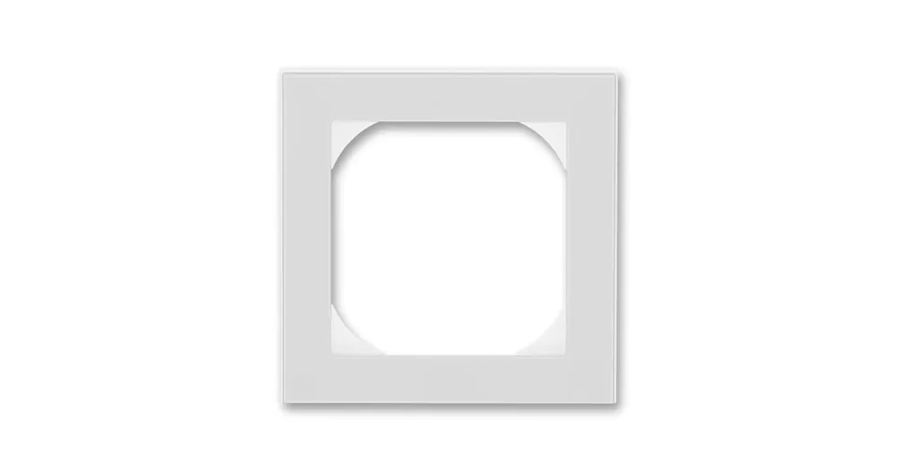 ABB 3901H-A05510 16 LEVIT Rámeček jednonásobný s otvorem 55x55 šedá/bílá Finální Výprodej