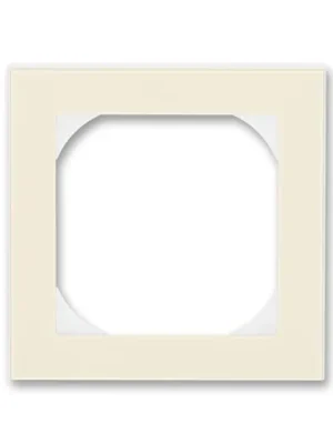 ABB 3901H-A05510 17 LEVIT Rámeček jednonásobný s otvorem 55x55 slonová kost/bílá Autentický