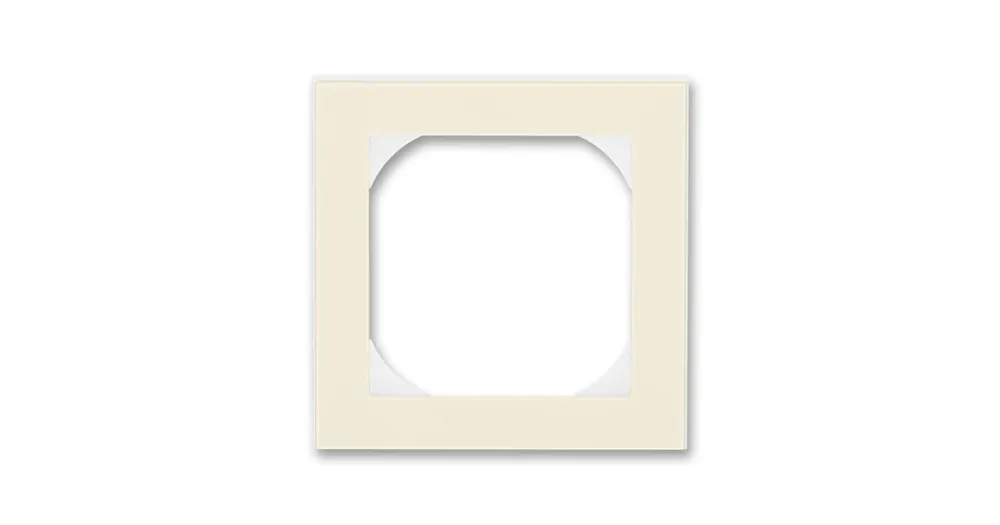 ABB 3901H-A05510 17 LEVIT Rámeček jednonásobný s otvorem 55x55 slonová kost/bílá Autentický