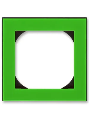 ABB 3901H-A05510 67 LEVIT Rámeček jednonásobný s otvorem 55x55 zelená/kouřová černá Nízká Cena