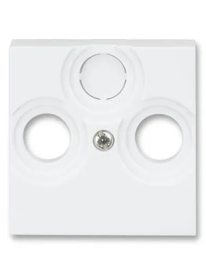 ABB 5011H-A00300 03 LEVIT Kryt zásuvky TV+R(SAT) bílá Originální