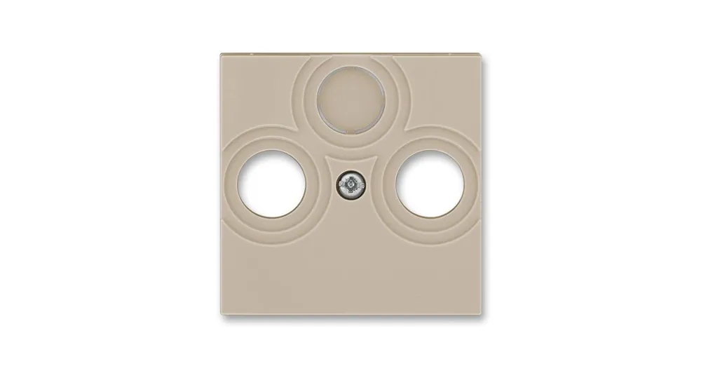 ABB 5011H-A00300 18 LEVIT Kryt zásuvky TV+R(SAT) macchiato Nejlepší Volba