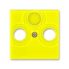 ABB 5011H-A00300 64 LEVIT Kryt zásuvky TV+R(SAT) žlutá Must-Have