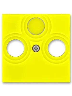 ABB 5011H-A00300 64 LEVIT Kryt zásuvky TV+R(SAT) žlutá Must-Have