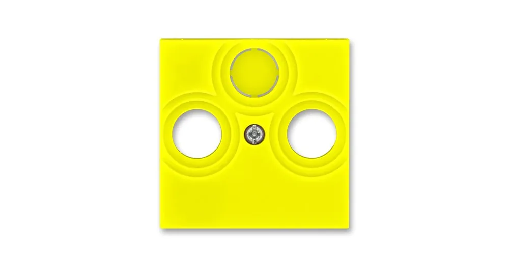 ABB 5011H-A00300 64 LEVIT Kryt zásuvky TV+R(SAT) žlutá Must-Have