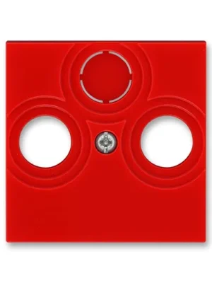 ABB 5011H-A00300 65 LEVIT Kryt zásuvky TV+R(SAT) červená Akční Cena
