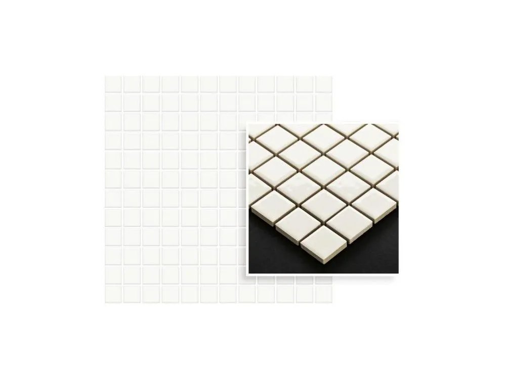 Značkový Mozaika Altea Bianco k. 2,3x2,3 cm 29,8x29,8 cm