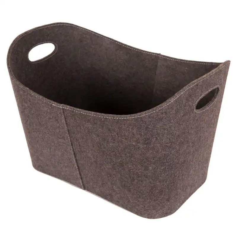 LIENBACHER koš na dřevo plstěný velký - šedý Originální