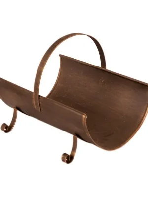 Koš na dřevo MATEO - vystavený kus - výprodej Vrácení Zdarma