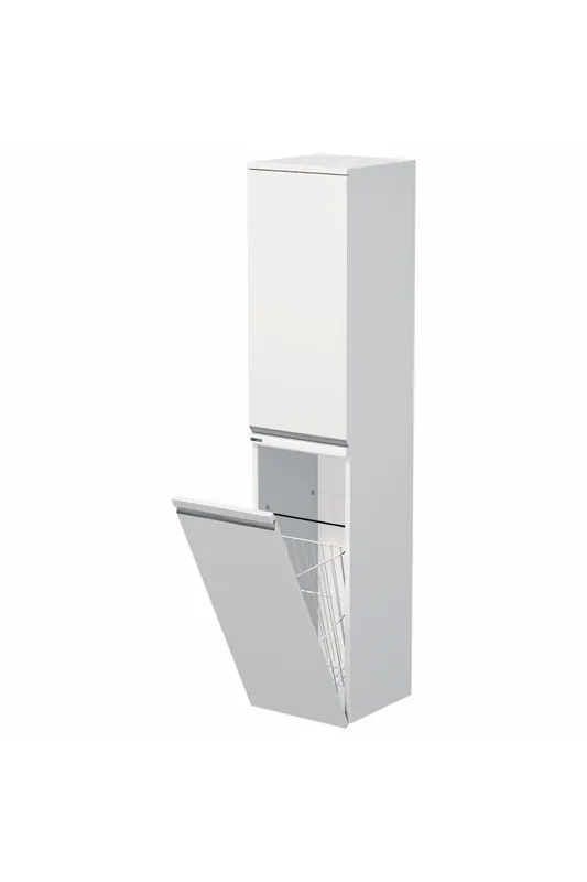 Značkový Intedoor Brave koupelnová skříňka s košem na prádlo, pravá, koš, BR SV 35 2D P K <span class="product-appendix"> + doprava zdarma + při platbě převodem sleva</span>