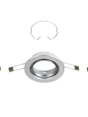 3ks sada vestavné svítidlo, pr. 8,6 cm, hliník - BRILONER Vysoce Kvalitní