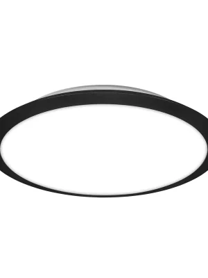 Značkový CTS stropní svítidlo, 37 cm, 21W, 2200lm, černá - BRILONER